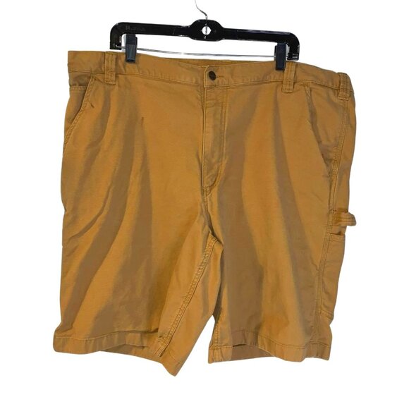 Carhartt Men's Rugged Flex Relaxed Fit Canvas Utility Work Shorts Size 42 x 11 - Picture 1 of 11